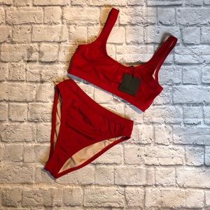 Two Piece High Waisted Bikini